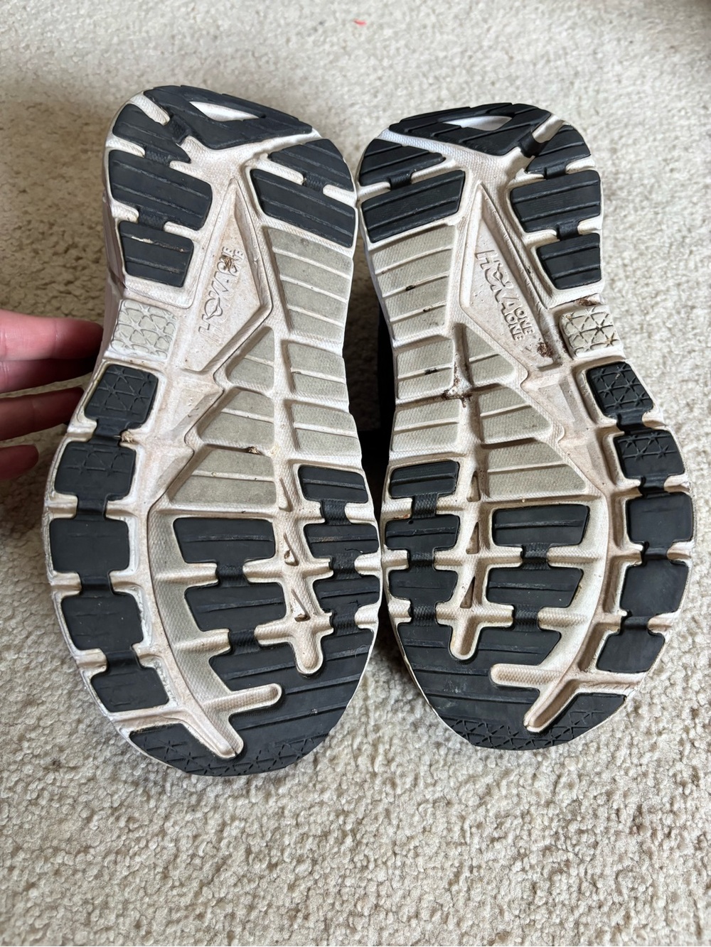 Hoka Gaviota 4 Women's 9 Black White Stability Running Shoes - Picture 5 of 6